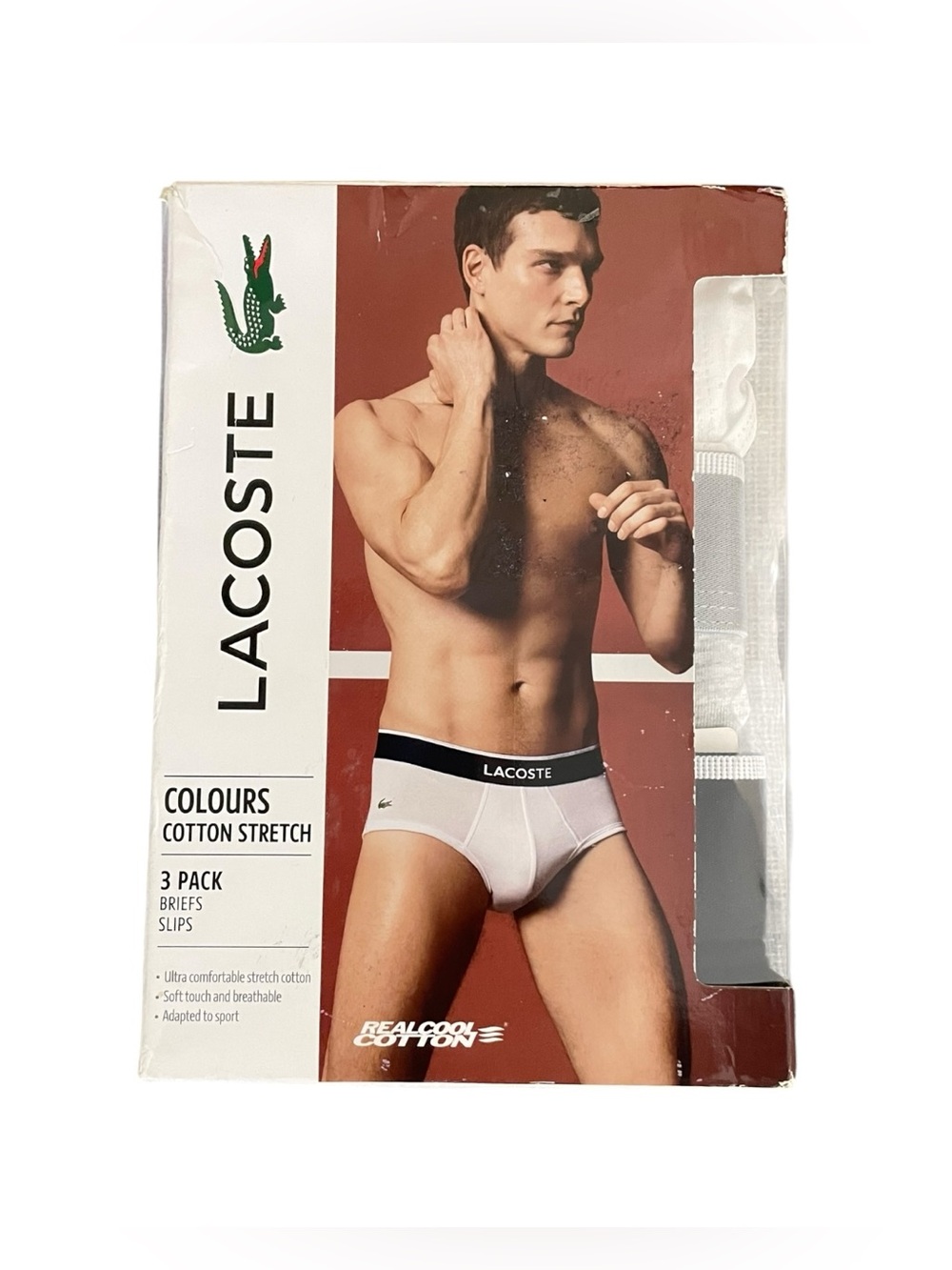 Lacoste Colours Cotton Stretch Briefs 3-pack